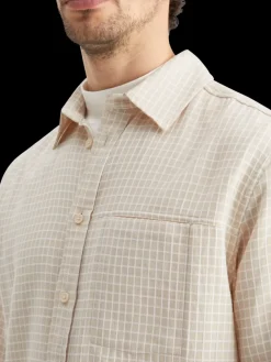 Micro dobby check shirt-Scotch & Soda New