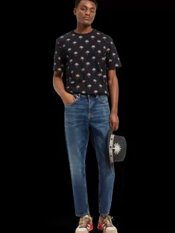 Mini aop t-shirt-Scotch & Soda Clearance