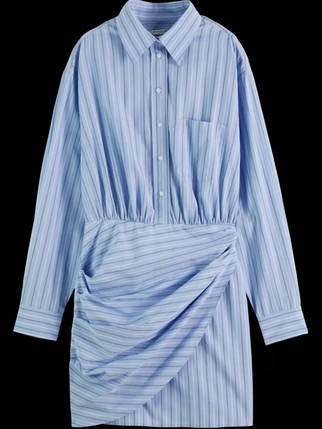 MINI POPLIN WRAP DRESS-Scotch & Soda Discount