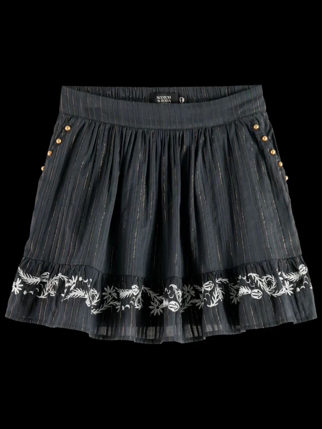 MYSTIC EMBROIDERY SKIRT-Scotch & Soda Online