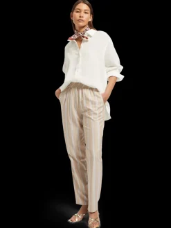 OVERSIZED LINEN FIT SHIRT-Scotch & Soda Best