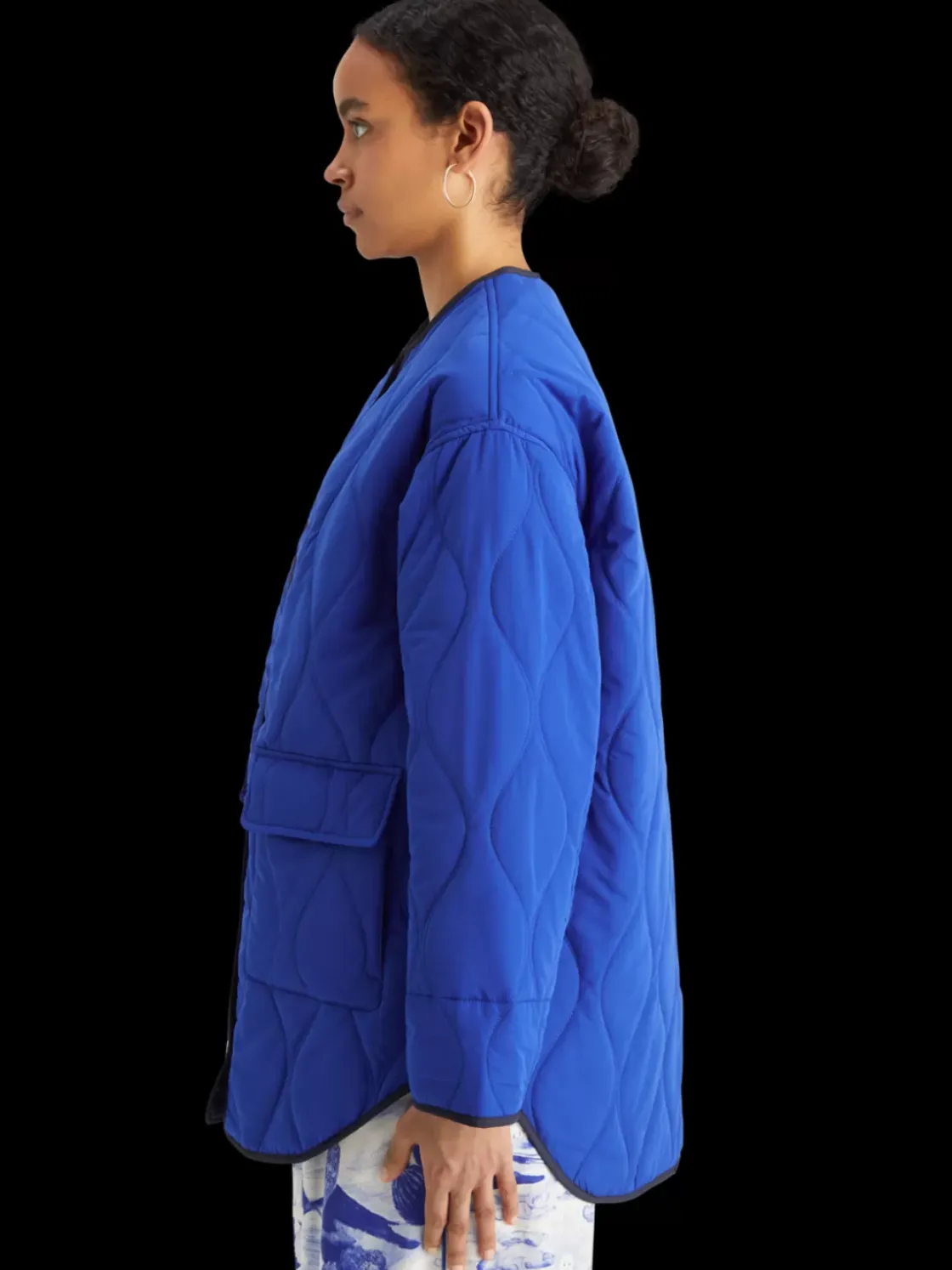 Oversized onion quilt liner jacket-Scotch & Soda Fashion