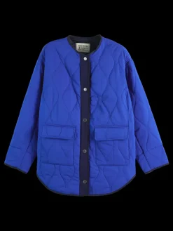 Oversized onion quilt liner jacket-Scotch & Soda Fashion