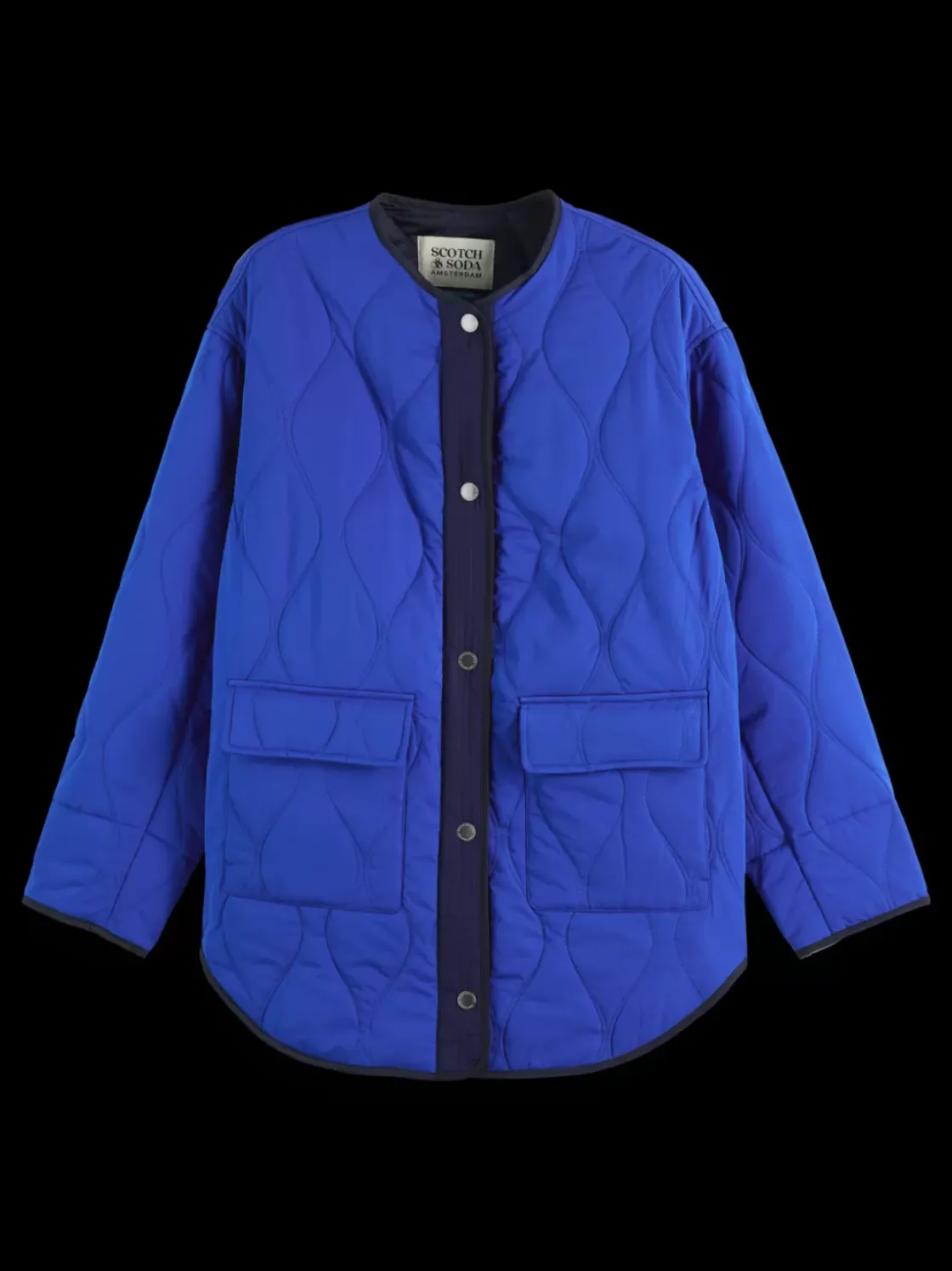 Oversized onion quilt liner jacket-Scotch & Soda Fashion