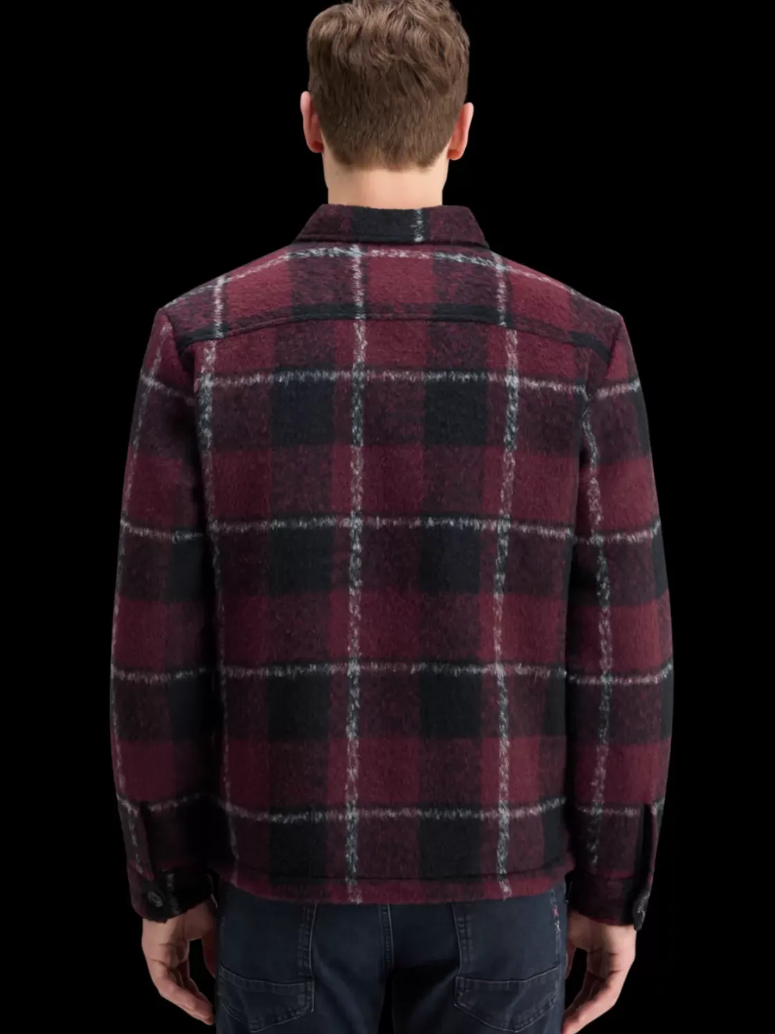 PADDED FLANNEL OVERSHIRT-Scotch & Soda Discount