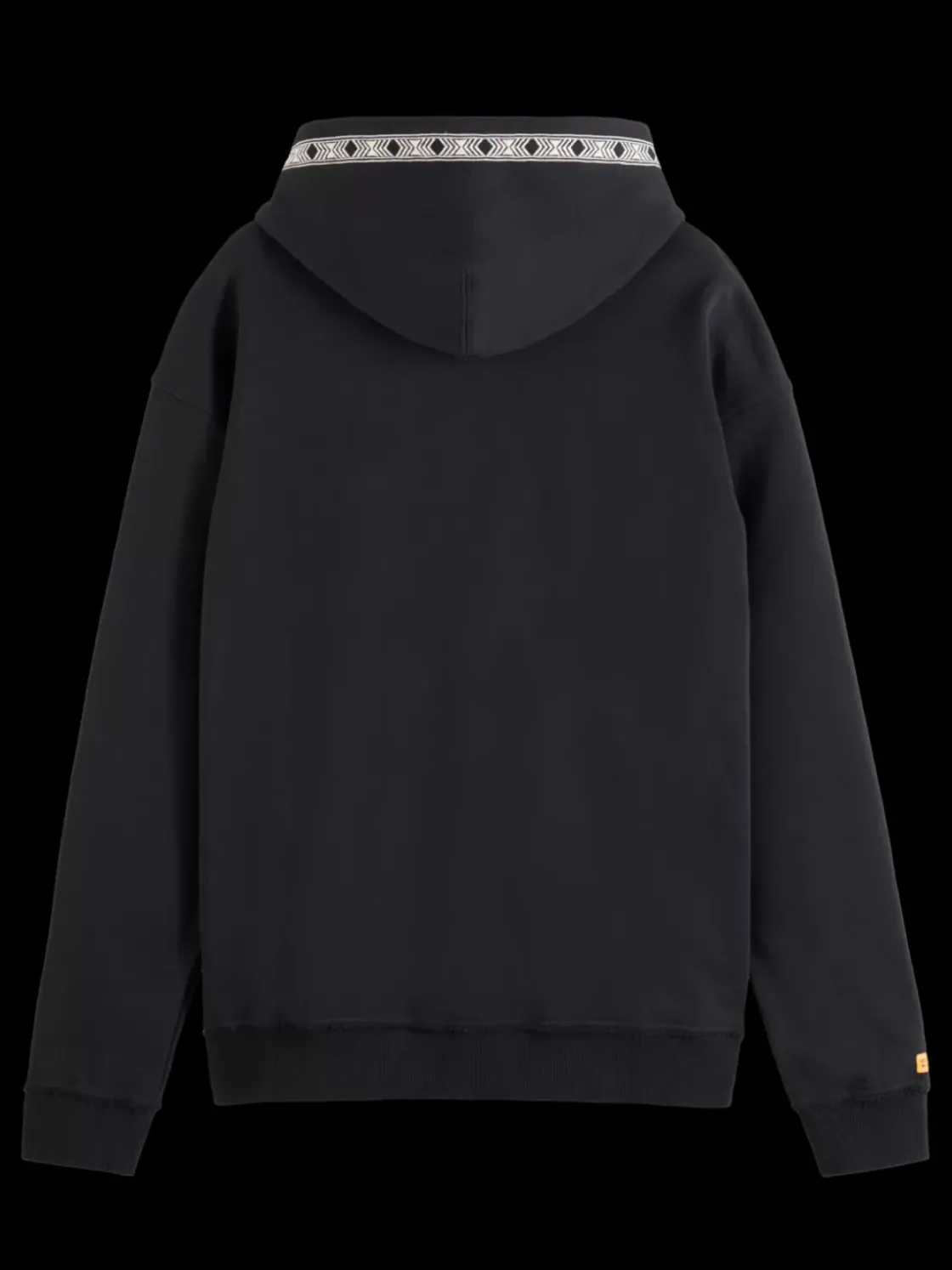 Palm tree embroidery hoodie-Scotch & Soda New