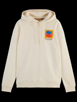 PATCHWORK APPLIQUE ARTWORK HOODIE-Scotch & Soda Hot