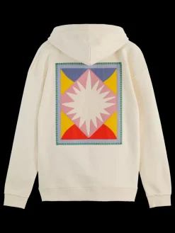 PATCHWORK APPLIQUE ARTWORK HOODIE-Scotch & Soda Hot