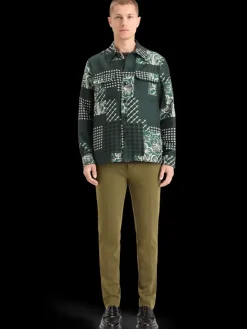 PATCHWORK JACQUARD OVERSHIRT-Scotch & Soda Best