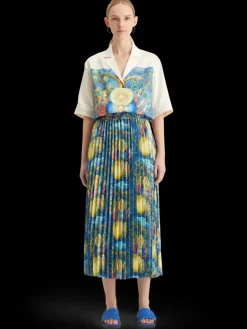 PLEATED PRINTED SKIRT EMBASSY OF THE FREE MIND PRINT-Scotch & Soda Hot