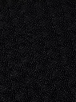 Pointelle collared knitted tee-Scotch & Soda Online