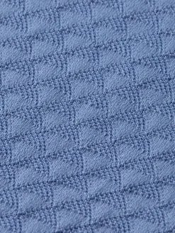 Pointelle collared knitted tee-Scotch & Soda Online