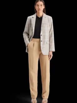 Pointelle collared knitted tee-Scotch & Soda Online