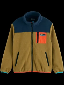 POLAR FLEECE ZIP-THROUGH JACKET-Scotch & Soda Outlet