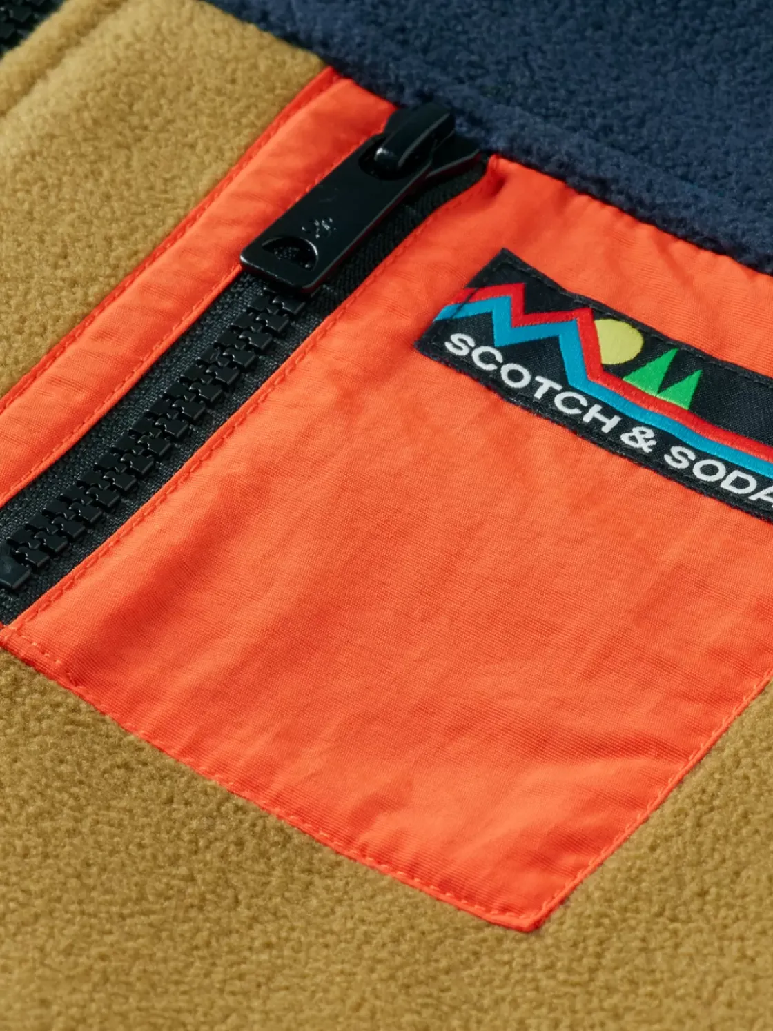 POLAR FLEECE ZIP-THROUGH JACKET-Scotch & Soda Outlet