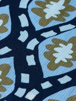 Printed seersucker shirt-Scotch & Soda Outlet