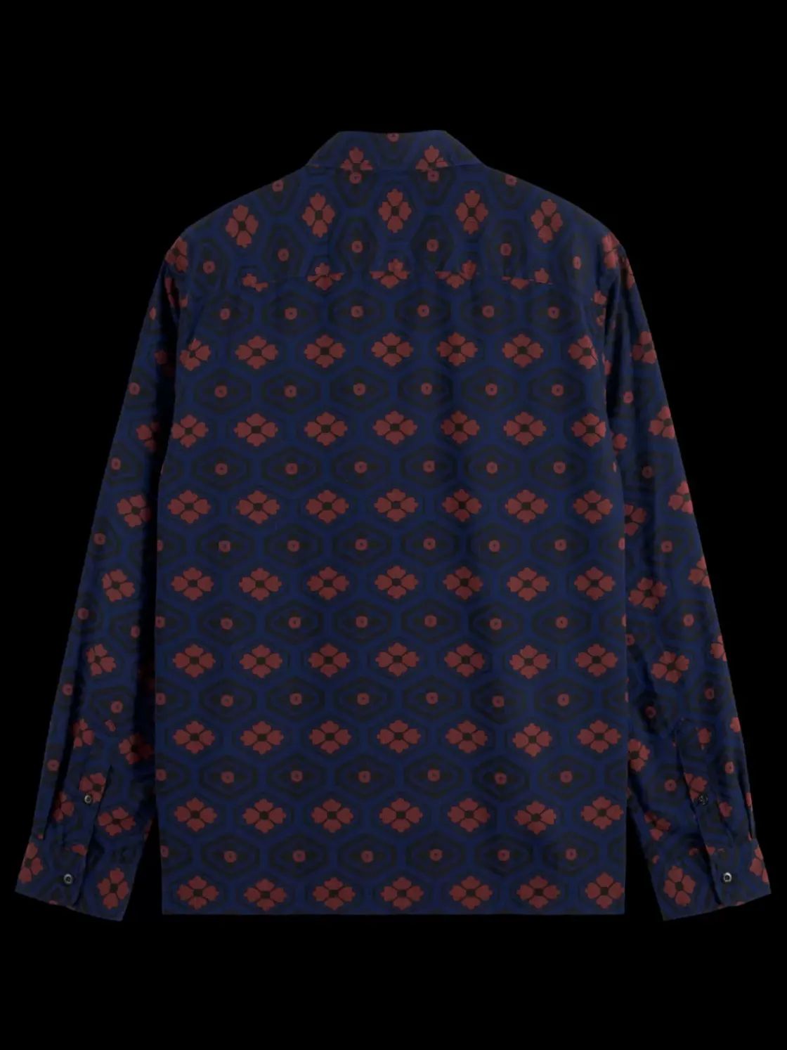 Printed seersucker shirt-Scotch & Soda Outlet