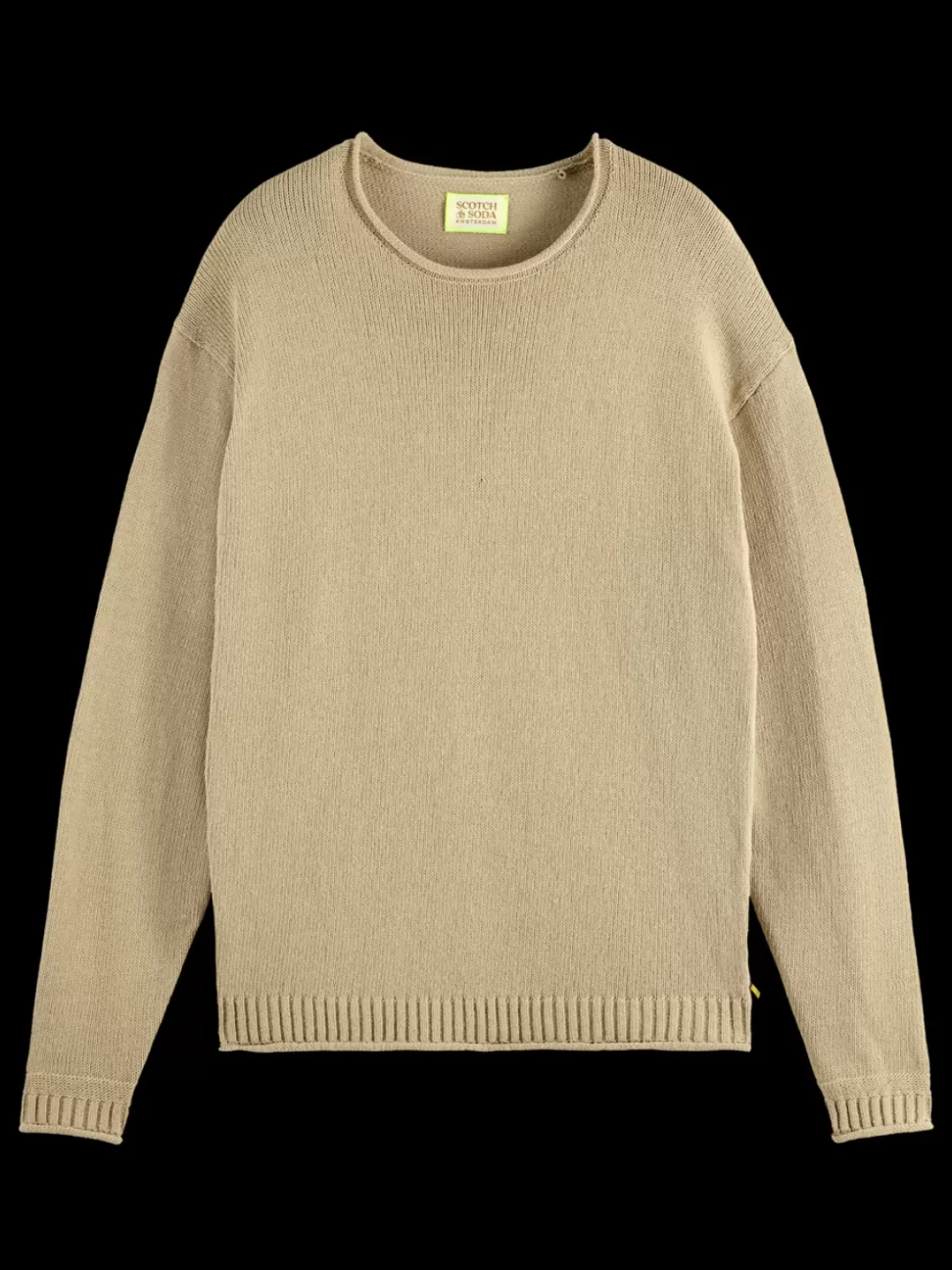 Pullover with rolled edges-Scotch & Soda Sale