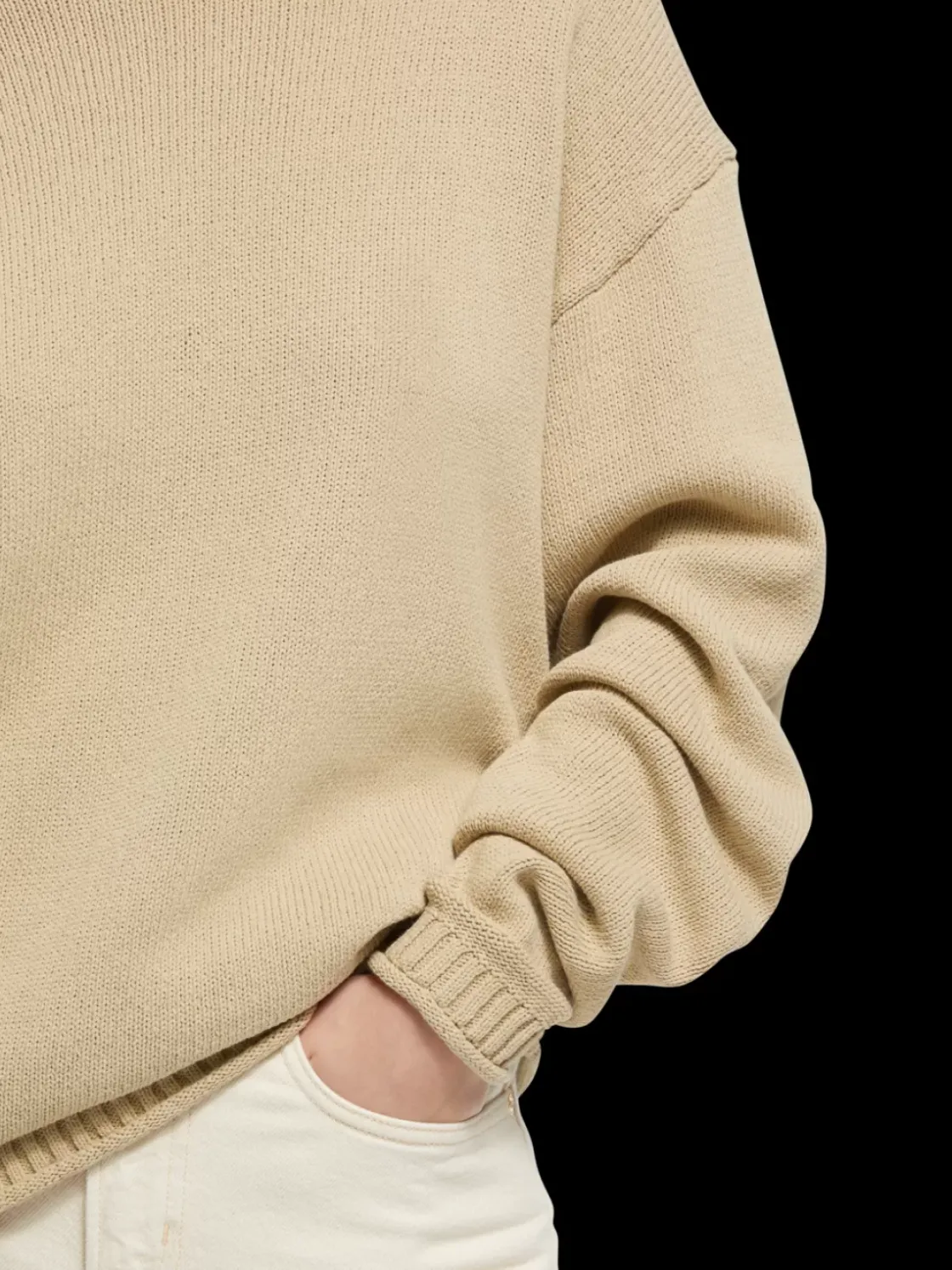 Pullover with rolled edges-Scotch & Soda Sale