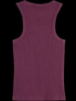 RACER RIB TANK-Scotch & Soda Online