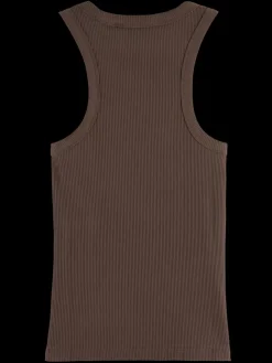 RACER RIB TANK-Scotch & Soda Online