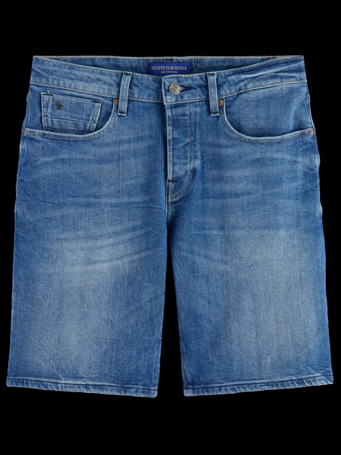 Ralston regular slim short - spring sings-Scotch & Soda New