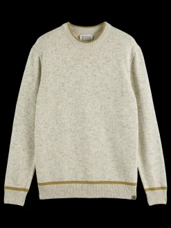 Regular crew neck cotton blend-Scotch & Soda Sale