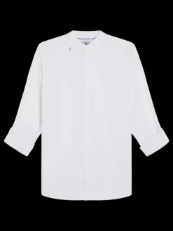 Regular fit cotton linen shirt-Scotch & Soda Sale