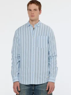 Regular fit dobby stripe shirt-Scotch & Soda Clearance