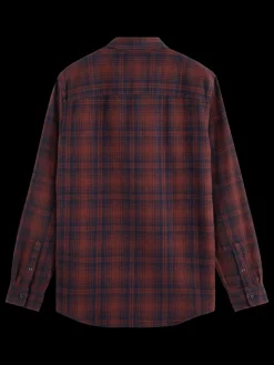 REGULAR FIT FLANNEL CHECK SHIRT-Scotch & Soda Hot