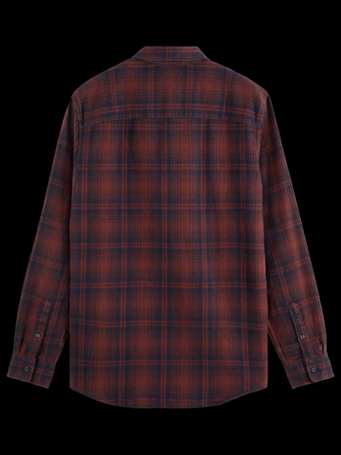 REGULAR FIT FLANNEL CHECK SHIRT-Scotch & Soda Hot