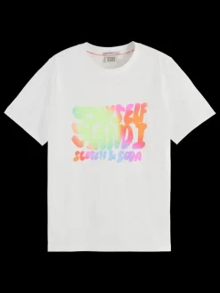 REGULAR FIT FRONT ARTWORK T-SHIRT-Scotch & Soda Online