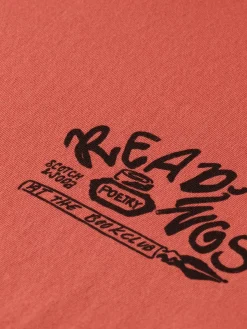 Regular fit front back artwork t-shirt-Scotch & Soda Best