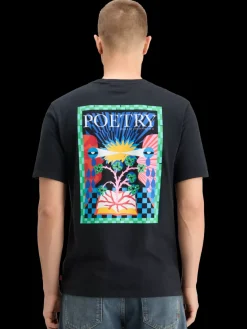 REGULAR FIT FRONT BACK ARTWORK T-SHIRT-Scotch & Soda Clearance