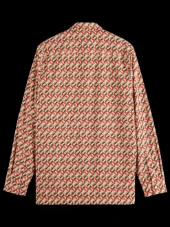 Regular fit geo-print shirt-Scotch & Soda Fashion
