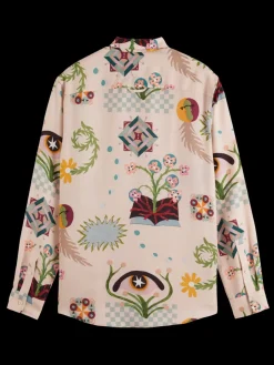 REGULAR FIT MID SHINE AOP SHIRT-Scotch & Soda Clearance