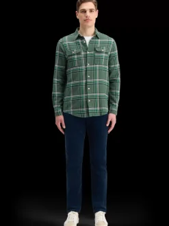 REGULAR FIT MULTICOLOURED FLANNEL CHECK SHIRT-Scotch & Soda Online