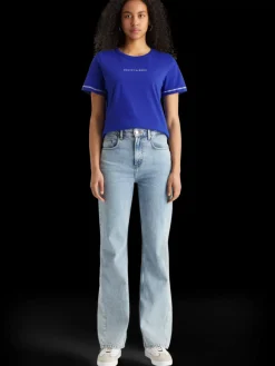 Regular fit t-shirt with flatlock detail-Scotch & Soda New