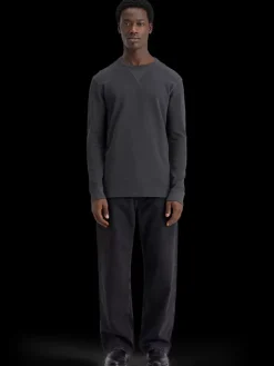 Regular fit waffle t-shirt ls-Scotch & Soda Online