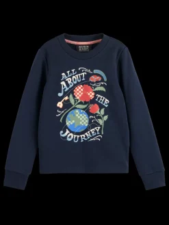 REGULAR-FIT ARTWORK CREWNECK-Scotch & Soda Fashion