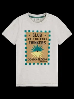 REGULAR-FIT ARTWORK T-SHIRT-Scotch & Soda Online