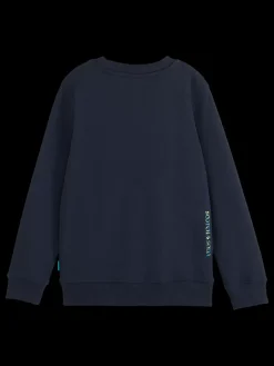REGULAR-FIT LOGO SWEATSHIRT-Scotch & Soda Clearance