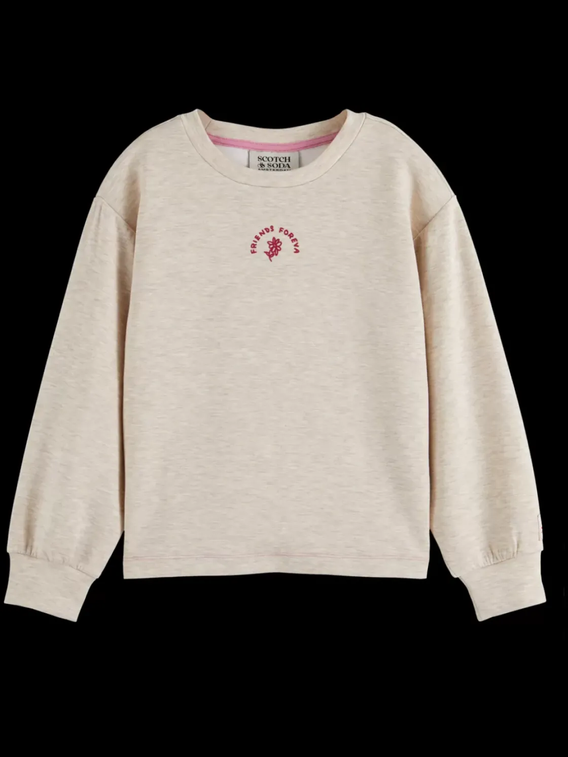 REGULAR-FIT MODAL CREWNECK-Scotch & Soda Hot