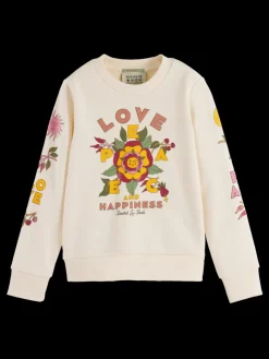 REGULAR-FIT PLACED ARTWORKS CREWNECK-Scotch & Soda Sale