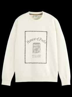 Relaxed fit artwork sweatshirt-Scotch & Soda Online