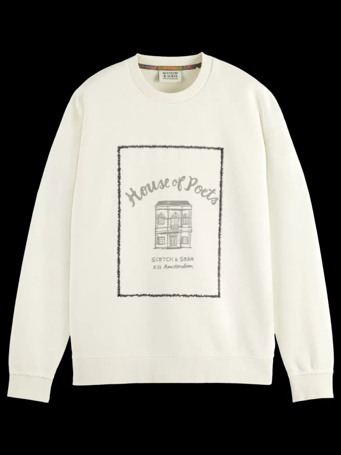 Relaxed fit artwork sweatshirt-Scotch & Soda Online