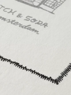 Relaxed fit artwork sweatshirt-Scotch & Soda Online