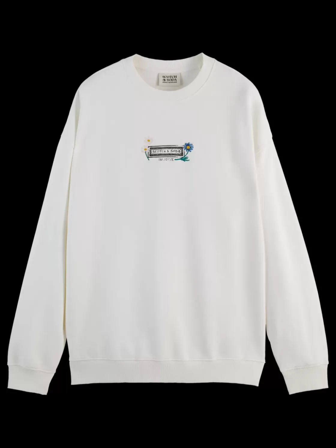 Relaxed fit artwork sweatshirt-Scotch & Soda Clearance