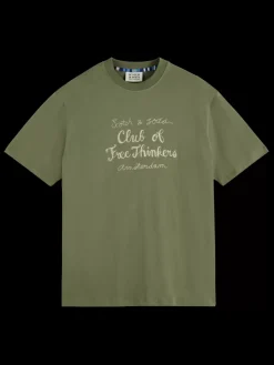 Relaxed fit artwork t-shirt-Scotch & Soda Outlet