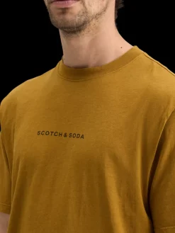 RELAXED FIT FRONT BACK ARTWORK T-SHIRT-Scotch & Soda Online